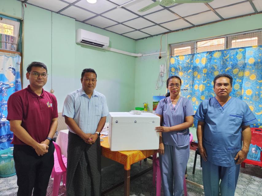 ②Rabies Vaccine Donation to Kyuak Tan Hospital (Feb 2026)