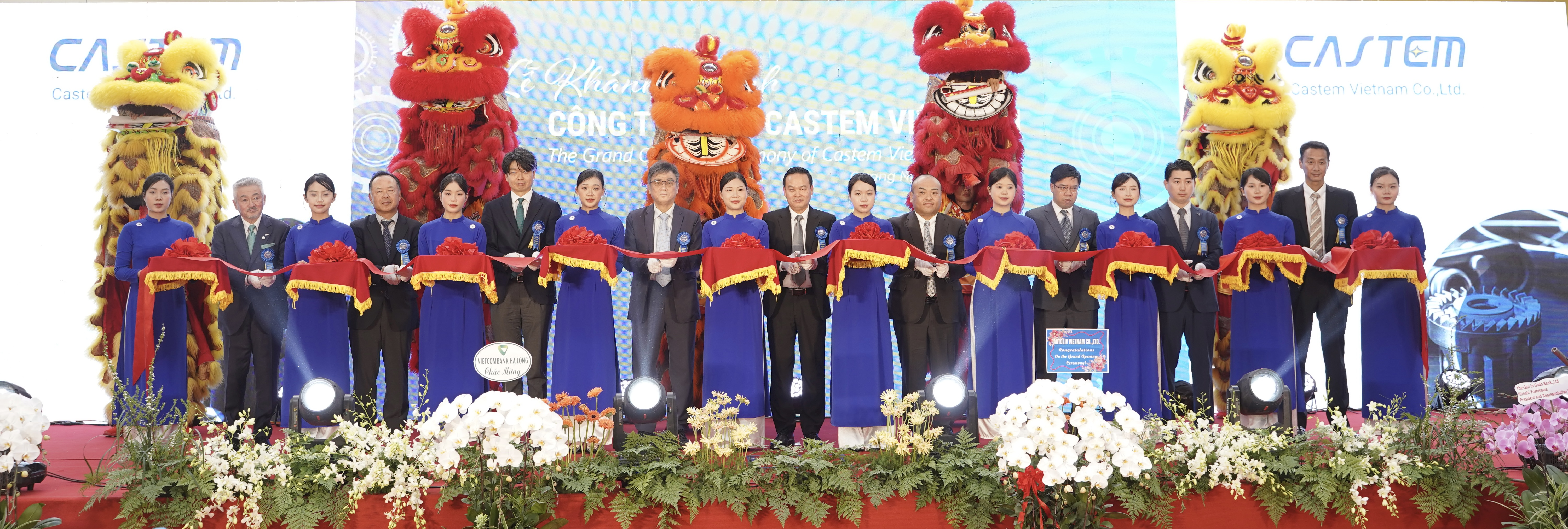 キャステム様 竣工式